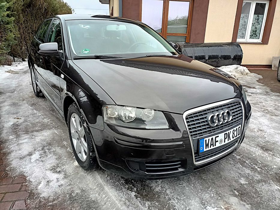 Audi A3 8P 1,9TDi 105KM! Niemcy! Opłacony! 5drzwi! Navi! Alu!