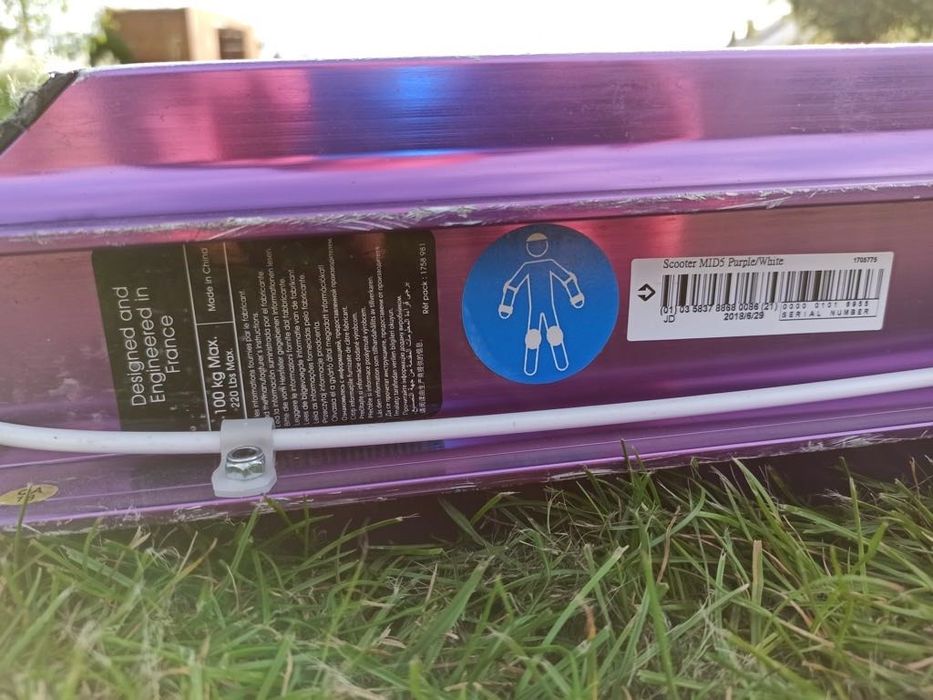 Hulajnoga dla dzieci OXELO MID5 z amortyzatorem