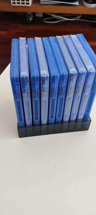 Suporte universal para 10 dvds jogos playstation vídeo jogos