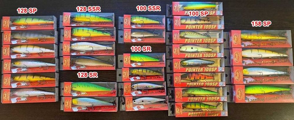 Воблери Lucky Craft (Clutch,Sammy,Malas,Pointer,Wonder)