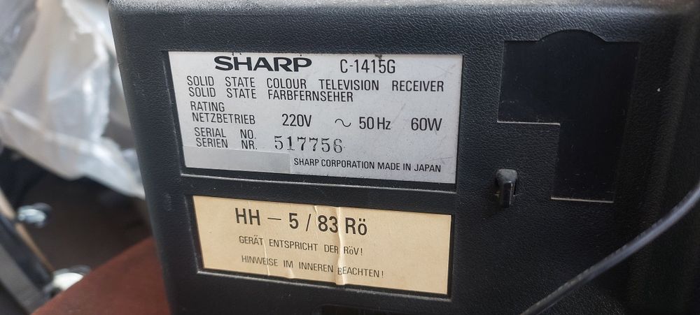 Televisao  SHARP C -1415G
