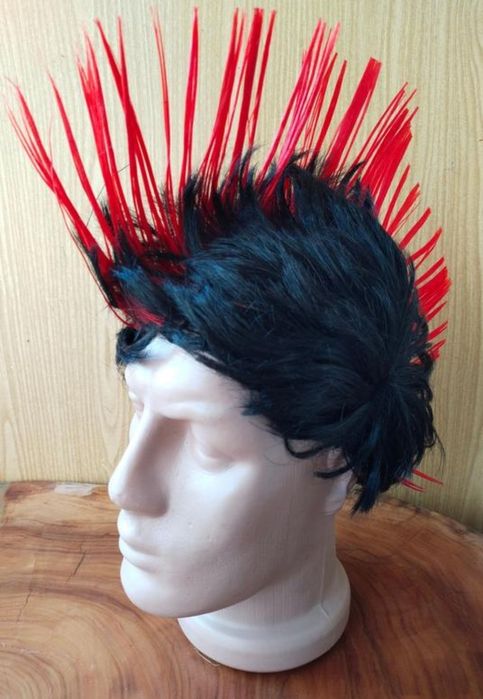 Парик ирокез, парик панк