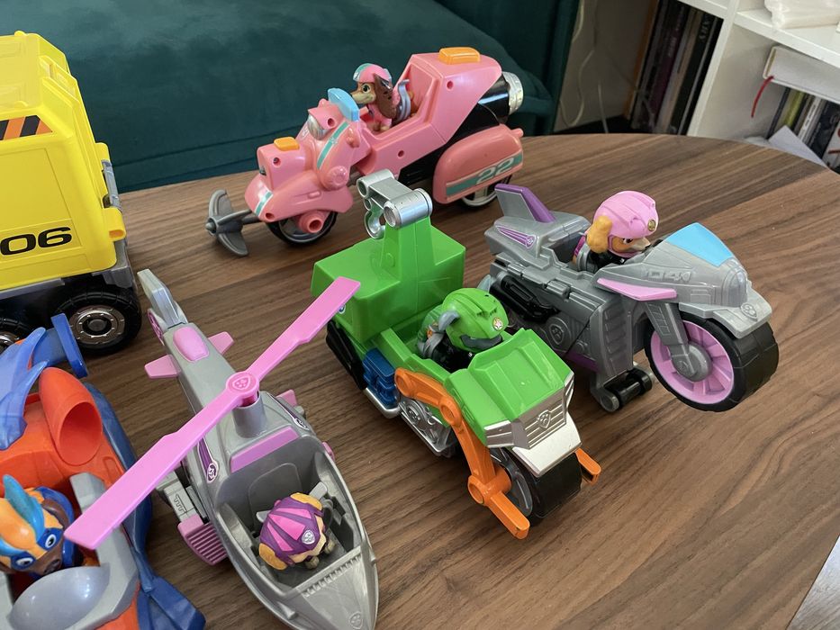 Psi patrol zestaw zabawek