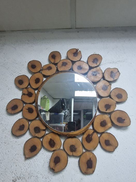 Espelho rústico artesanal
