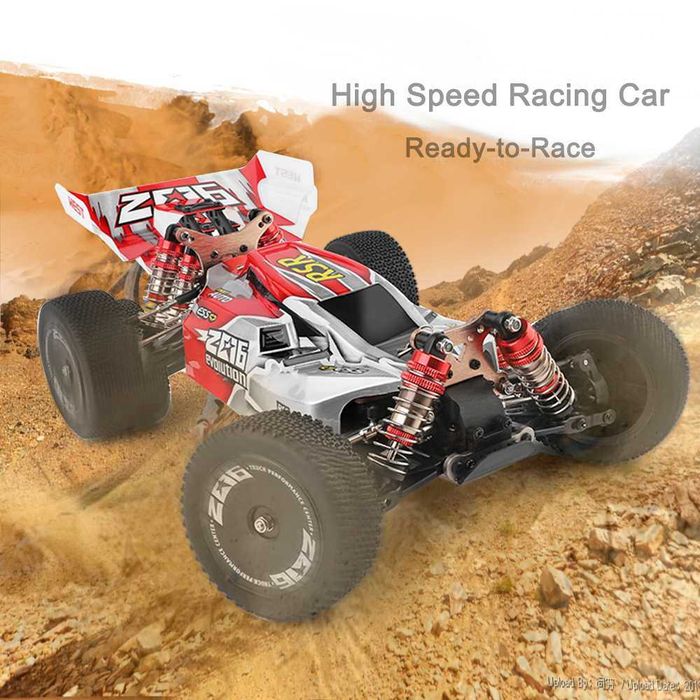 WLtoys TT 4X4 Remote-Controlled Car – SUPER FAST, 60 km/h, with LED Lights, NEW64730236228226122