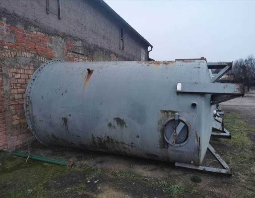 Zbiornik metalowy żywicowany 14000 L dla magazynowania kwasów