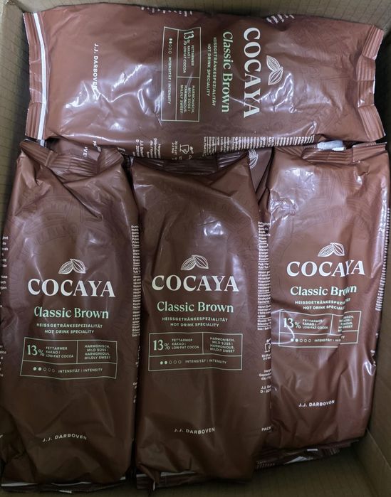 Какао COCAYA Classic brown 13% та 27% 1000г J.J. Darboven гарячий шоколад Німеччина