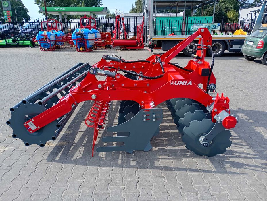 Brona talerzowa UNIA ARES XL 3 - fabrycznie nowa, rok 2025 wał rurowy