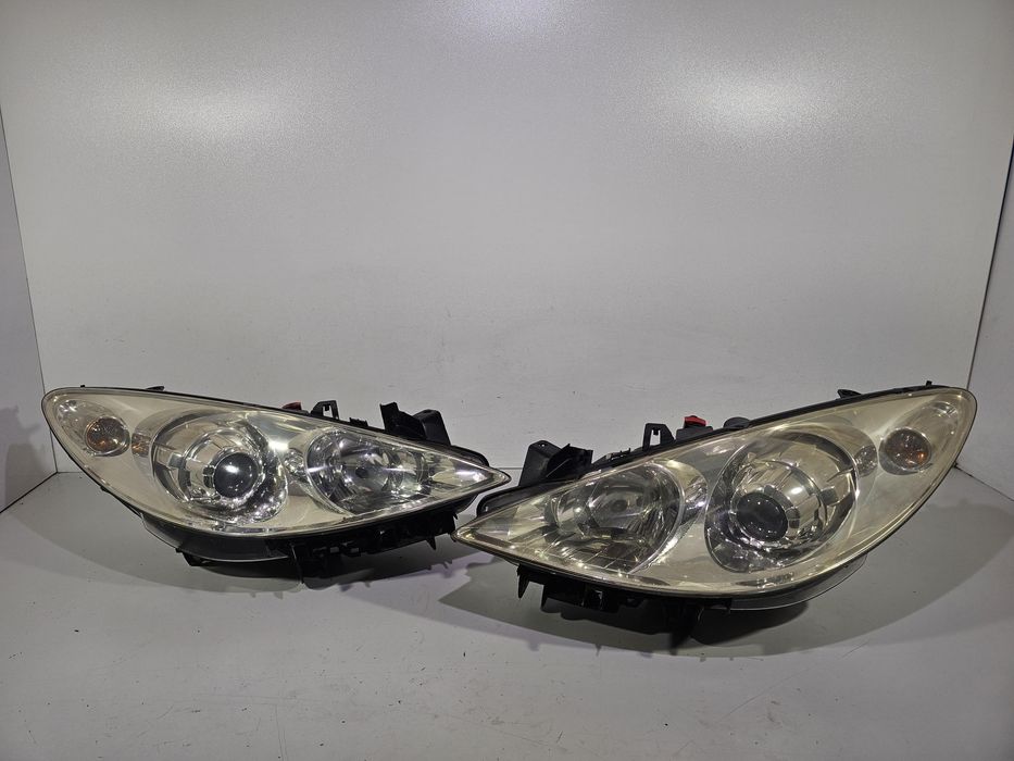 Peugeot 307 lift fl lampy przód przednie komplet lewa  prawa europa