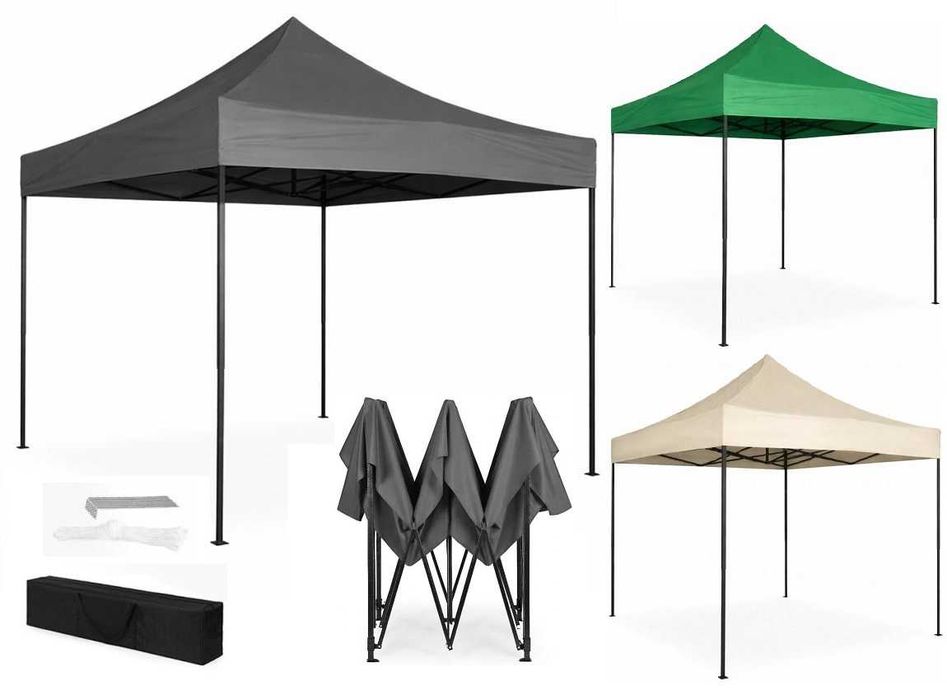 PAWILON Handlowy Ogrodowy Eventowy 3x3m AUTOMATYCZNY - 3 kolory