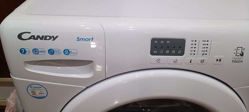 Máquina de lavar roupa Candy Smart 7kg