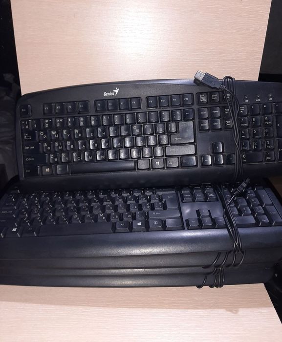 Клавіатури USB Logitech, Lenovo, Genius, Vinga, Rapoo, HP та інші, б/в