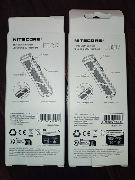 Nitcore EDC17 Ultra slim