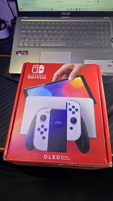 Nintendo Switch OLED Branca - Rigorosamente Nova (Apenas Testada)