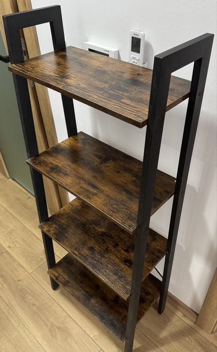 Szafka ciemno brązowe drewno