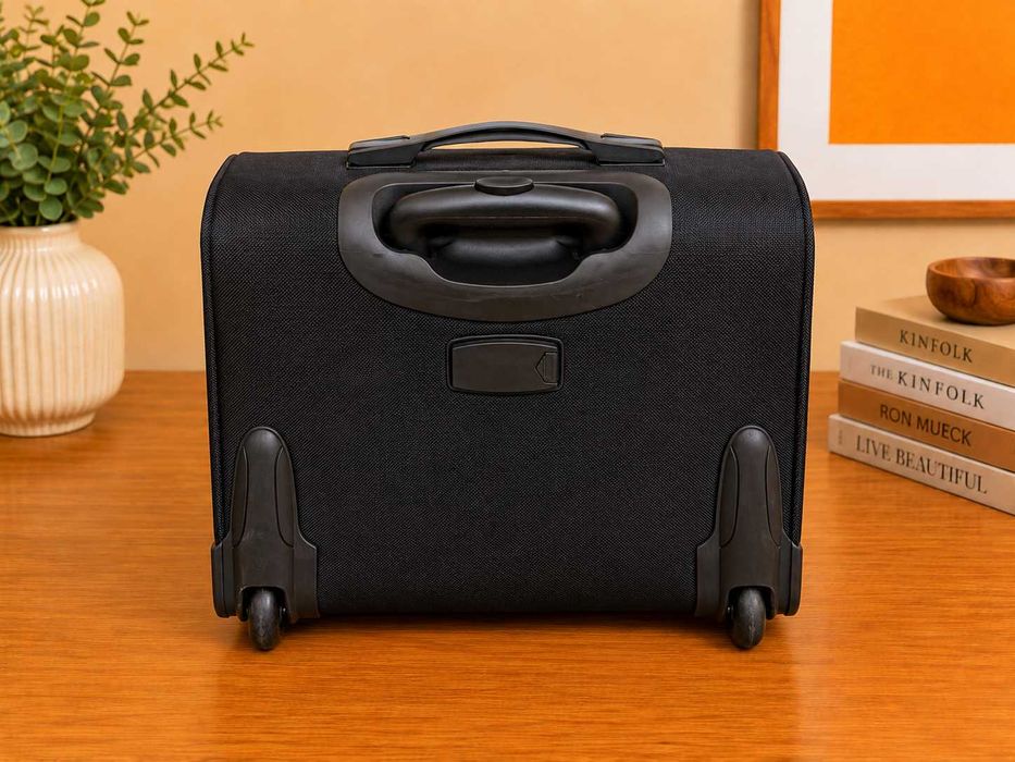 Mala Trolley de Cabine CCL Preta com 2 Rodas – Viagem Low Cost, Trabalho e Portátil