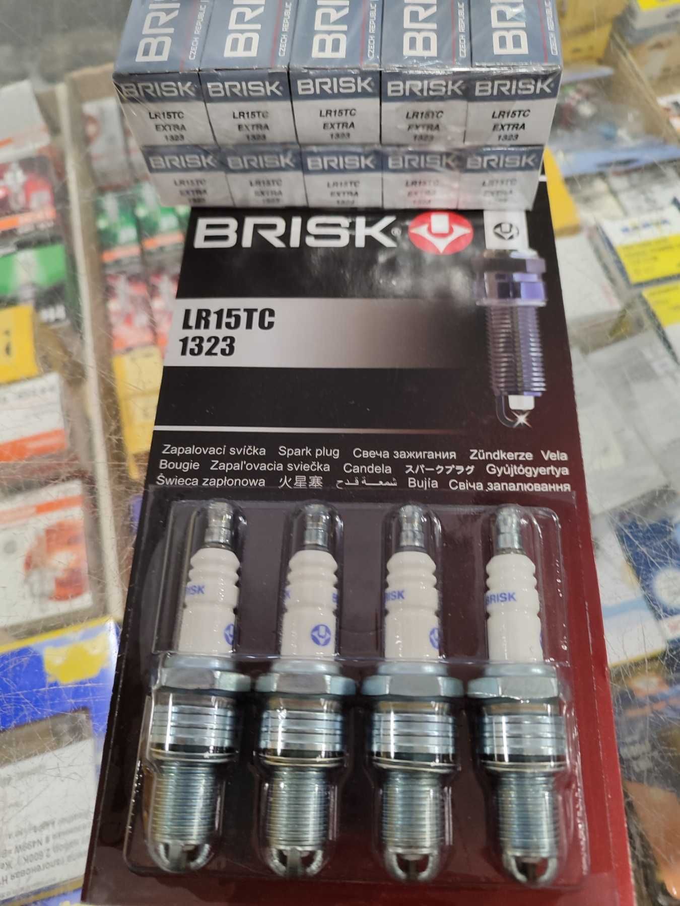 Отличные свечи зажигания Ваз Ланос Бриск Brisk трехэлектродные LR15TC ...