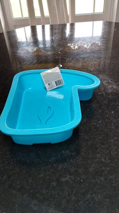 2 formas para bolos com o número 1 e 2