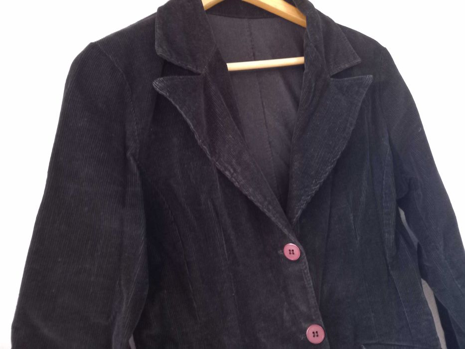 Casaco bombazine comprido  M