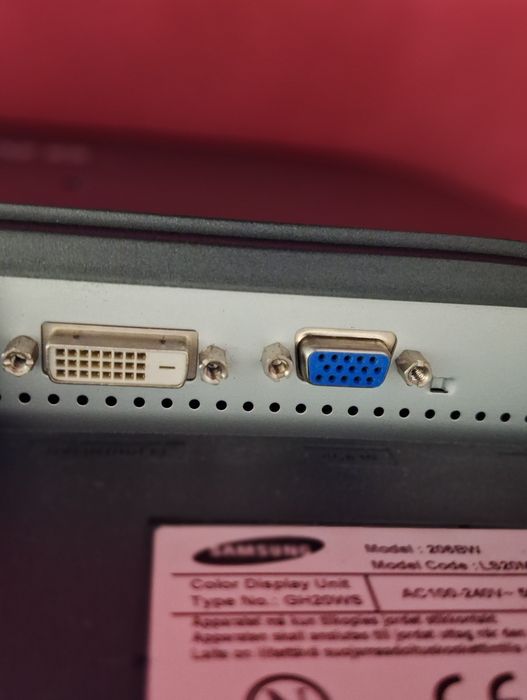 Monitor Samsung SyncMaster 206BW