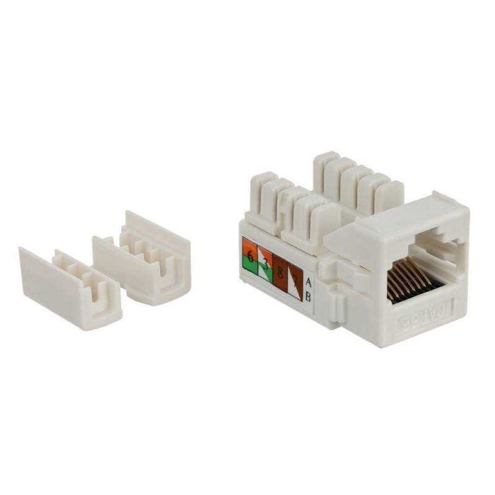 Gniazdo Keystone RJ45 Cat.5e UTP LANON patch panel akcesoria sieciowe