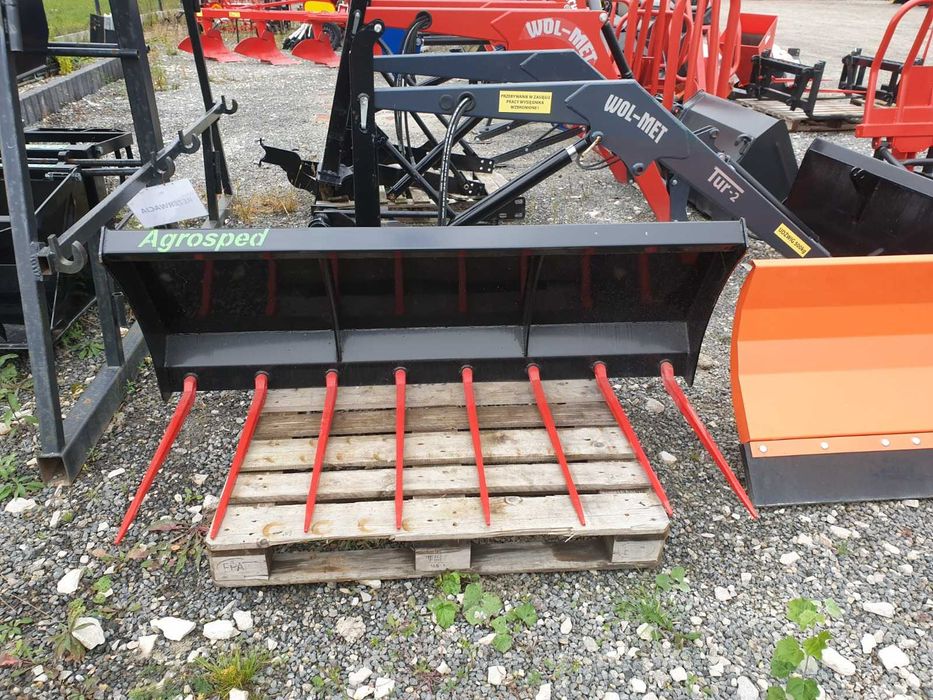 Widły do obornika do tur SOLIDNE nowe Euroramka Transport