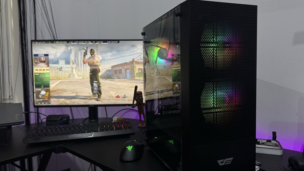 Komputer do gier e-sportowych RGB | GTX 1060 6GB | i5 | SSD + HDD | Wi-Fi