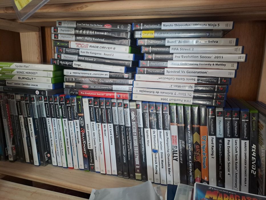 Jogos PS2/3 antigos