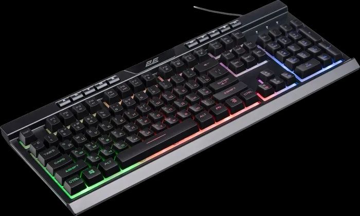 Клавіатура 2E GAMING KG300 LED USB Black (2E-KG300UB)