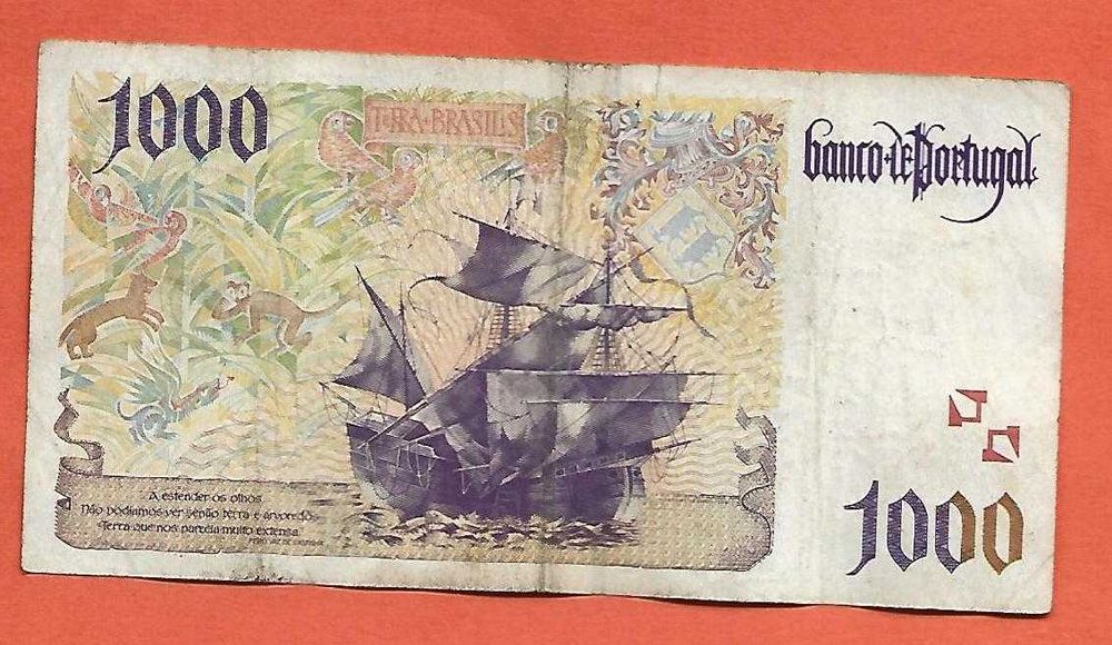 Nota de 1000$00 21/05/1998