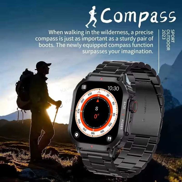 Смарт часы. VWAR DK66. NFC. GPS. Compass. Barometr.