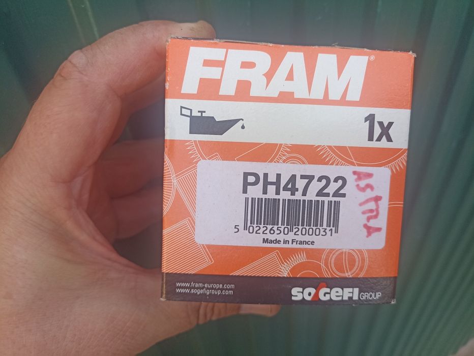 Filtro de oleo Astra 2023