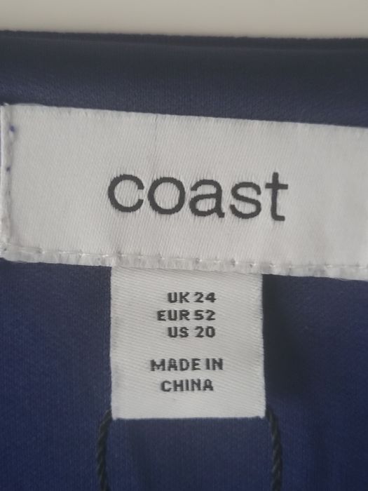 Cekinowa sukienka midii 52-54, Sylwester,  święta inne imprezy,  Coast