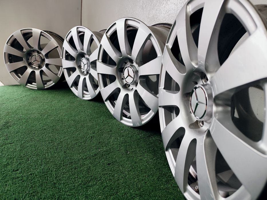 Felgi aluminiowe Mercedes E W212 5x112 et 45.5 16" 7.5J TPMS