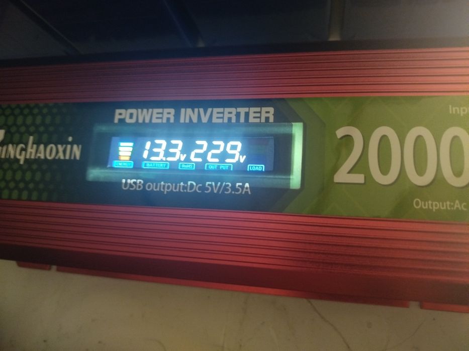 Інвертор 12 220 pure sine wave