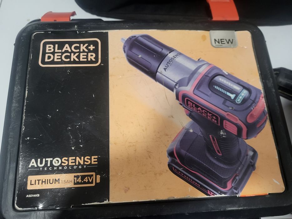 Wkrętarka Black&Decker Asd14kb 2 baterie