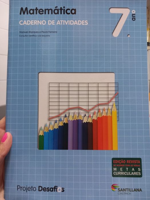 Caderno de atividades matemática 7°ano