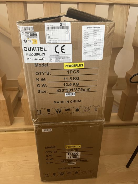 Зарядна станція для Вашого комфорту Oukitel 1000e plus