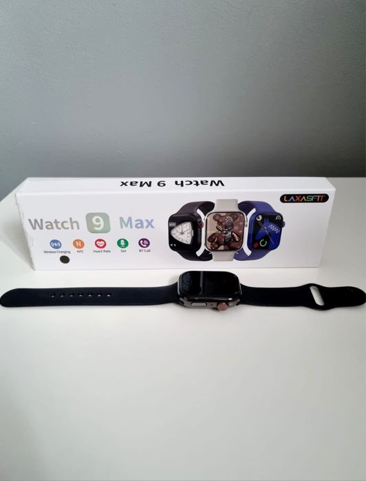 Smartwatch 9 MAX czarny