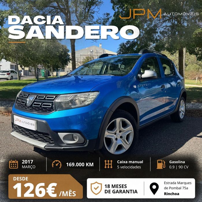 Dacia Sandero Stepway - Nacional - 18 Meses de Garantia