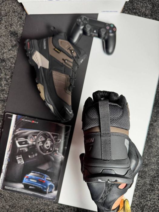 Чоловічі кросівки саломон Salomon X Ultra 4 Mid Fur Black Brown 41-46