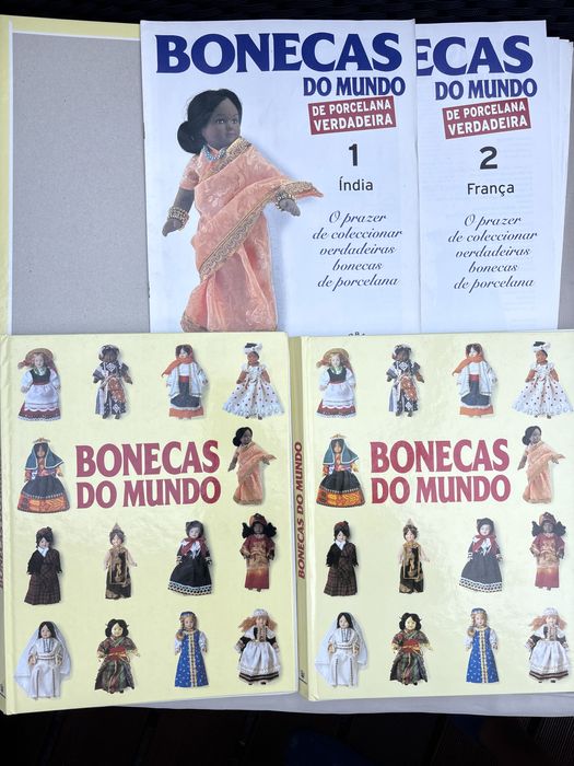Coleção de bonecas de todo o mundo