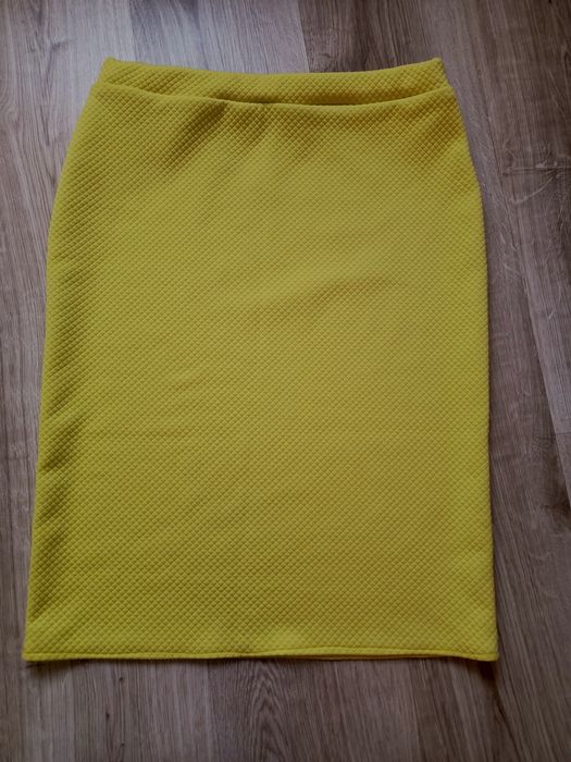 Spódnica damska kanarkowa