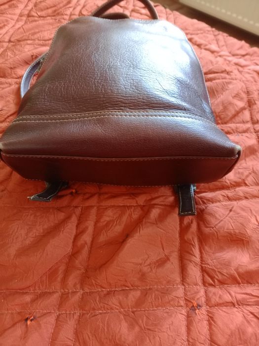Torba torebka plecak damski skórzany firmy Bass