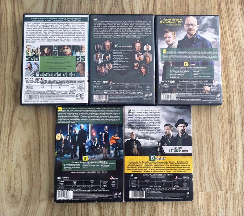 Série Breaking Bad - 5 Temporadas Completas