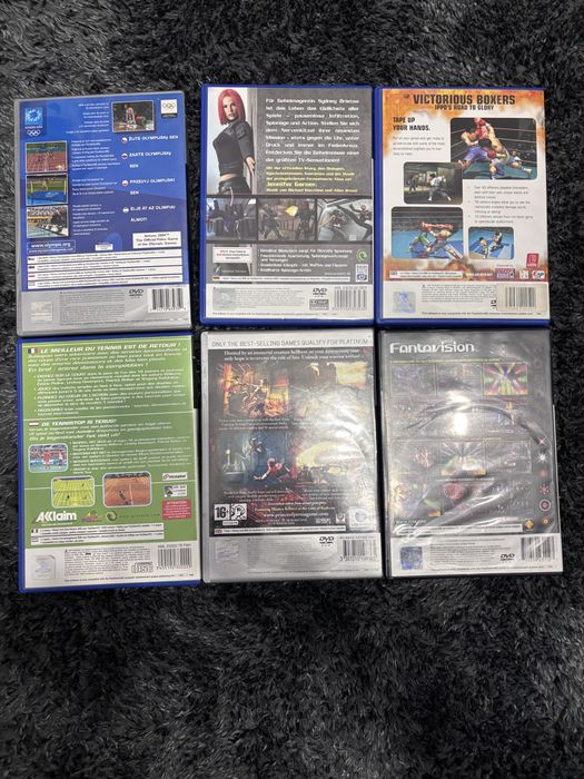 Zestaw gier PS2 stan bdb