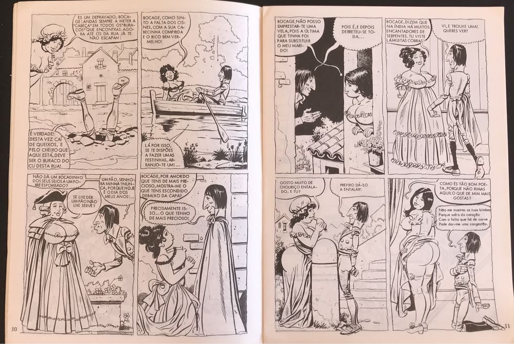 BD Erótica Vintage - Anedotas do Bocage (1979)