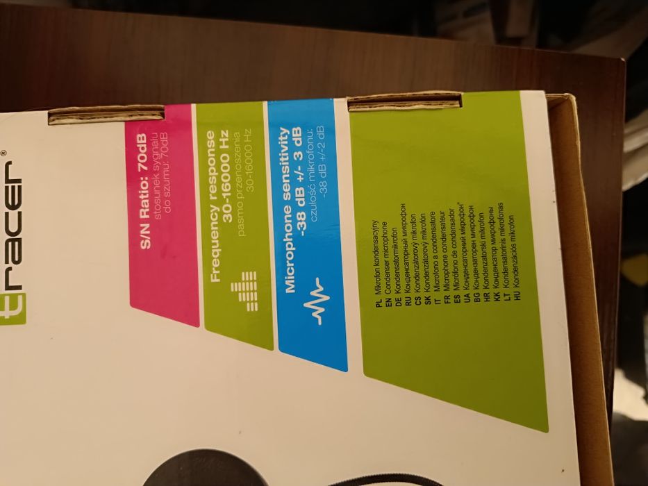 Mikrofon pojemnościowy tracer