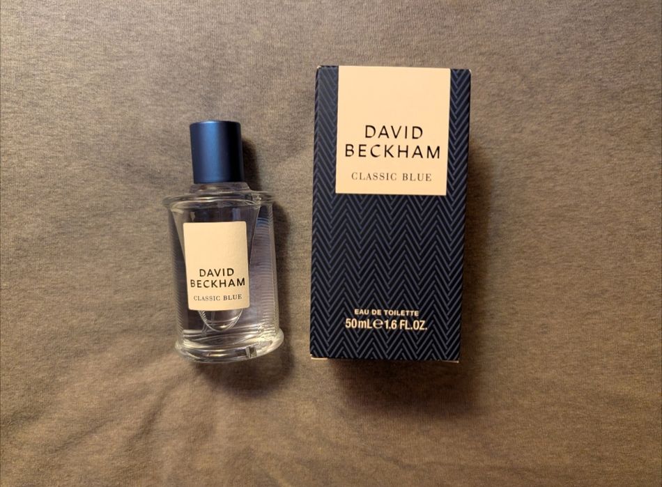David Beckham Classic Blue EDT 50 ml woda toaletowa z pudełkiem ubytek testowy
