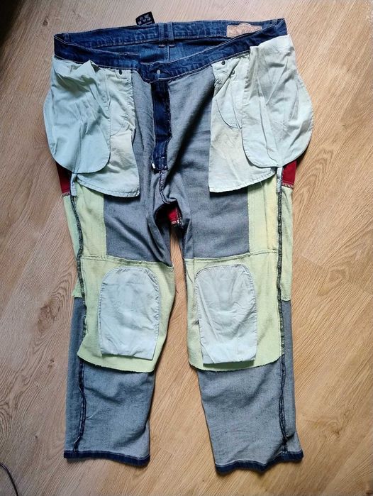 Spodnie motocyklowe dżinsowe LOOKWELL uk46 Kevlar